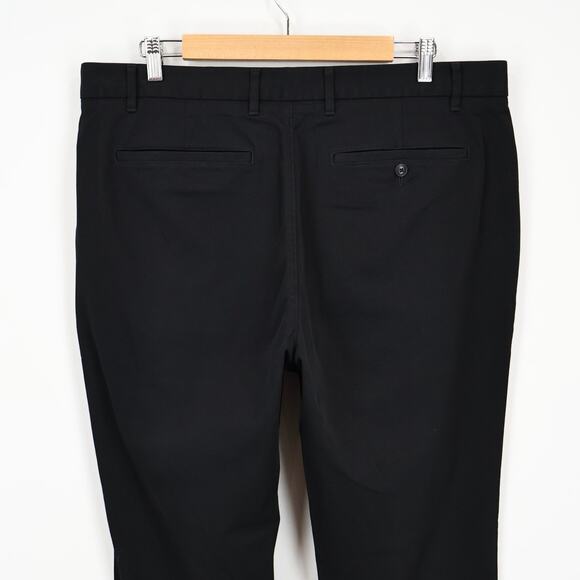NWT Everlane Men's The Performance Chino Pant Uniform Slim Fit Black 38x30 - Picture 7 of 10